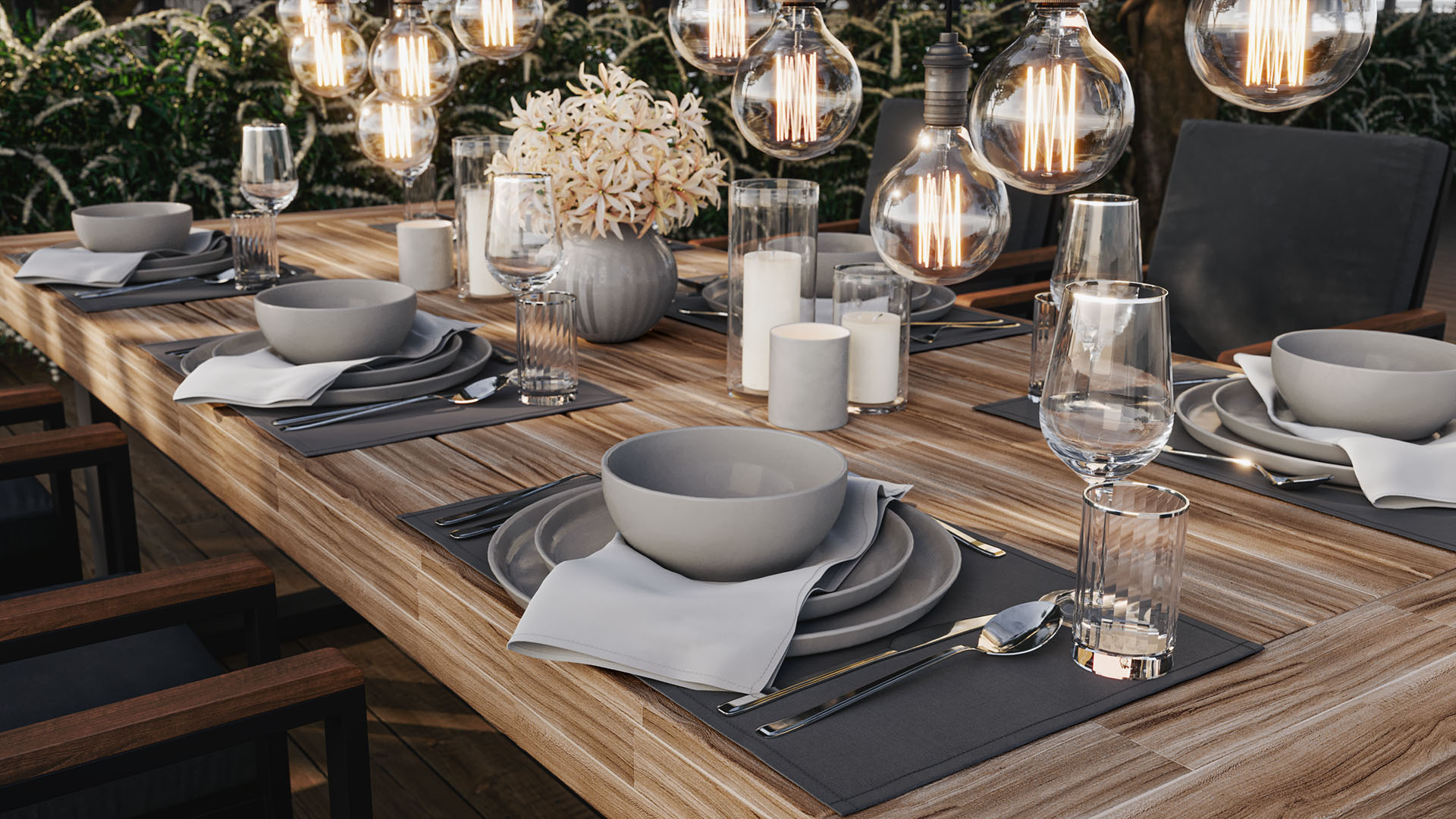 Platzset 4er Set · Outdoor Zubehör