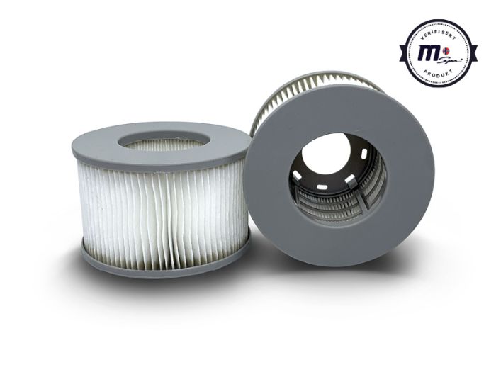 MSpa Ersatz Filterkartusche, Comfort-Serie, 2er Pack 