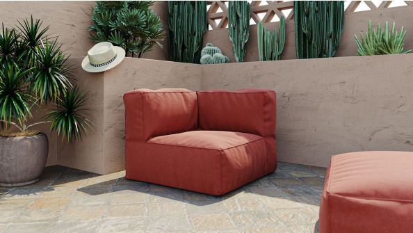 Samba Eckteil für modulares Sofa