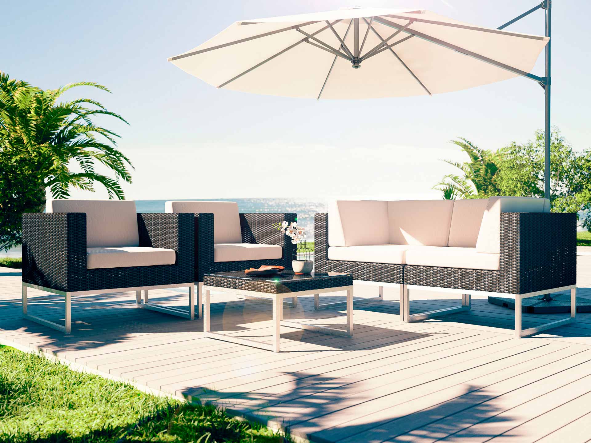 Loungemöbel Set Alivera S