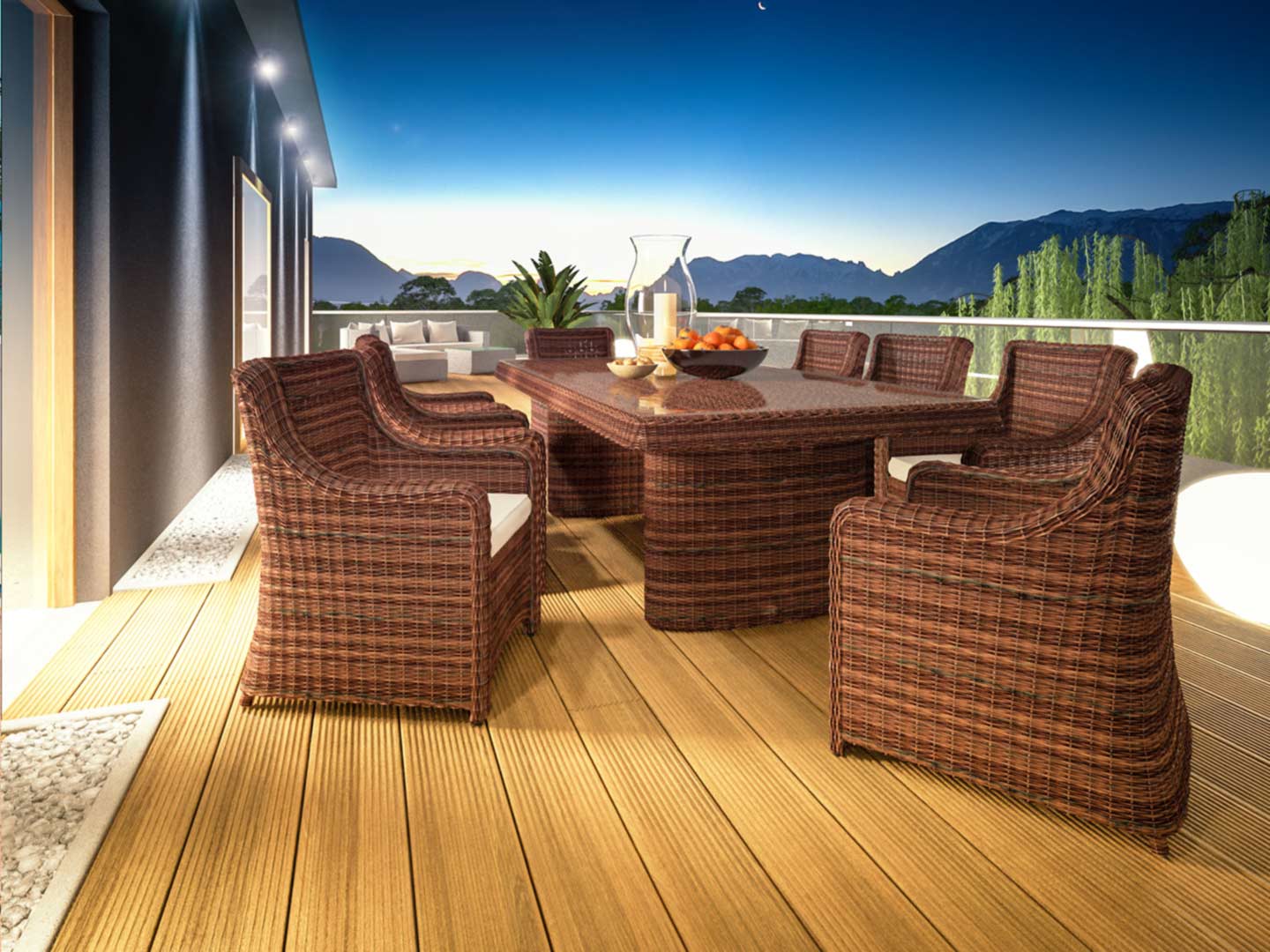 Terrassen Essgruppe Catalaya XL