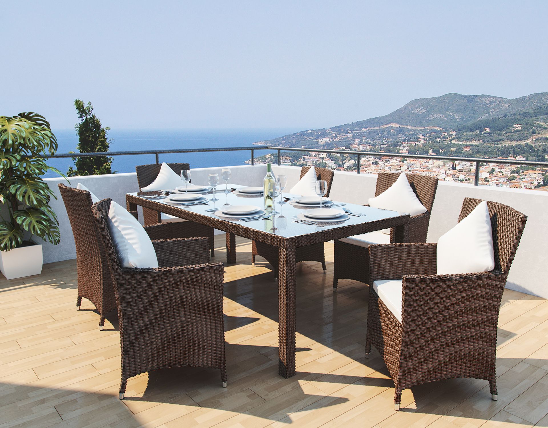 Terrassen Essgruppe Ceres L