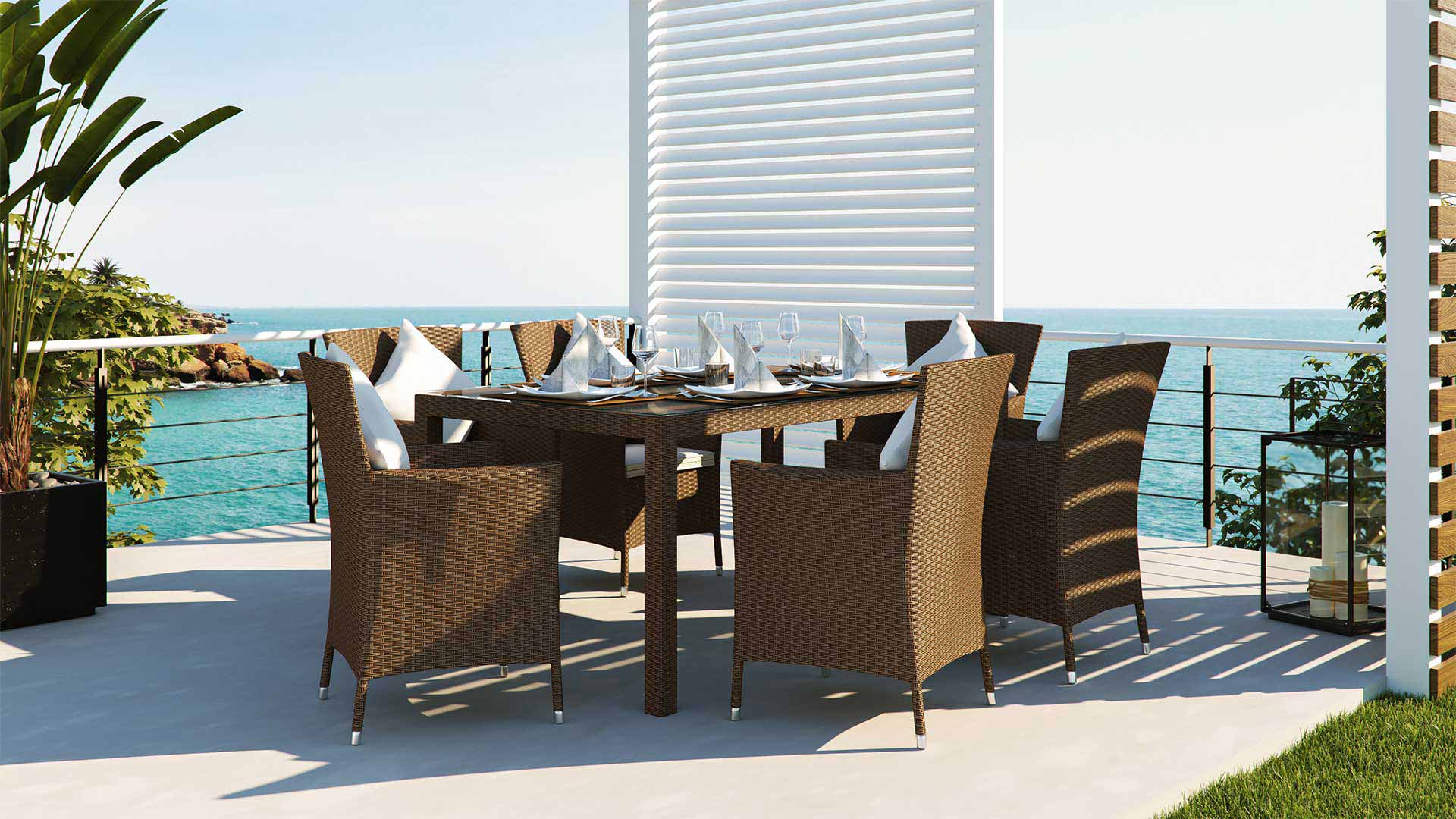 Terrassen Essgruppe Ceres M