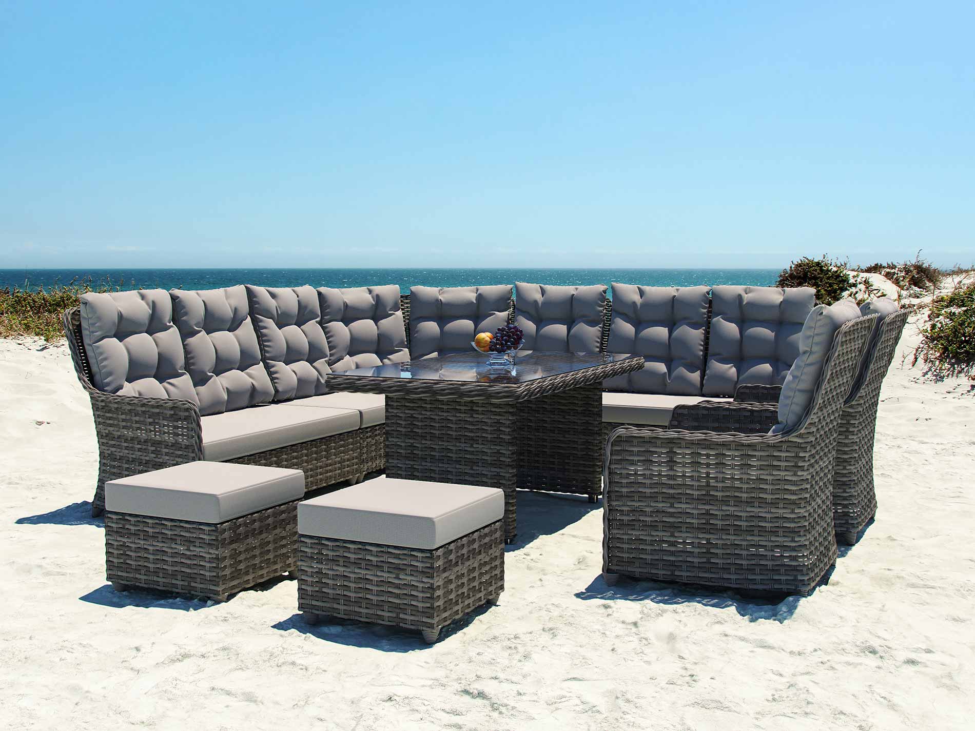 ARTELIA | Gartenmöbel Esstisch Set im Lounge Design günstig im ... ARTELIA | Gartenmöbel Esstisch Set im Lounge Design günstig im ...