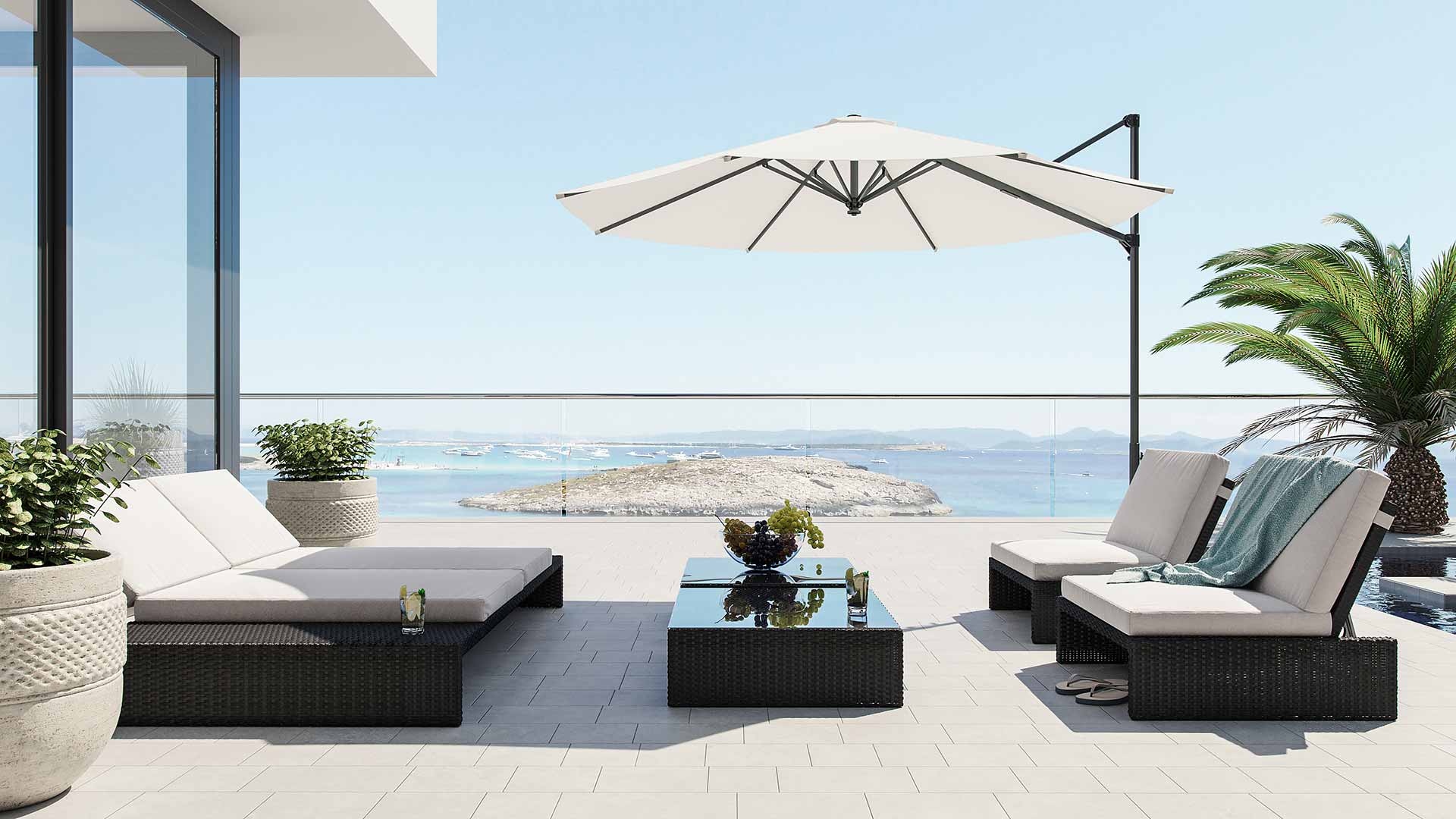 Outdoor Loungemöbel Set Estoria L