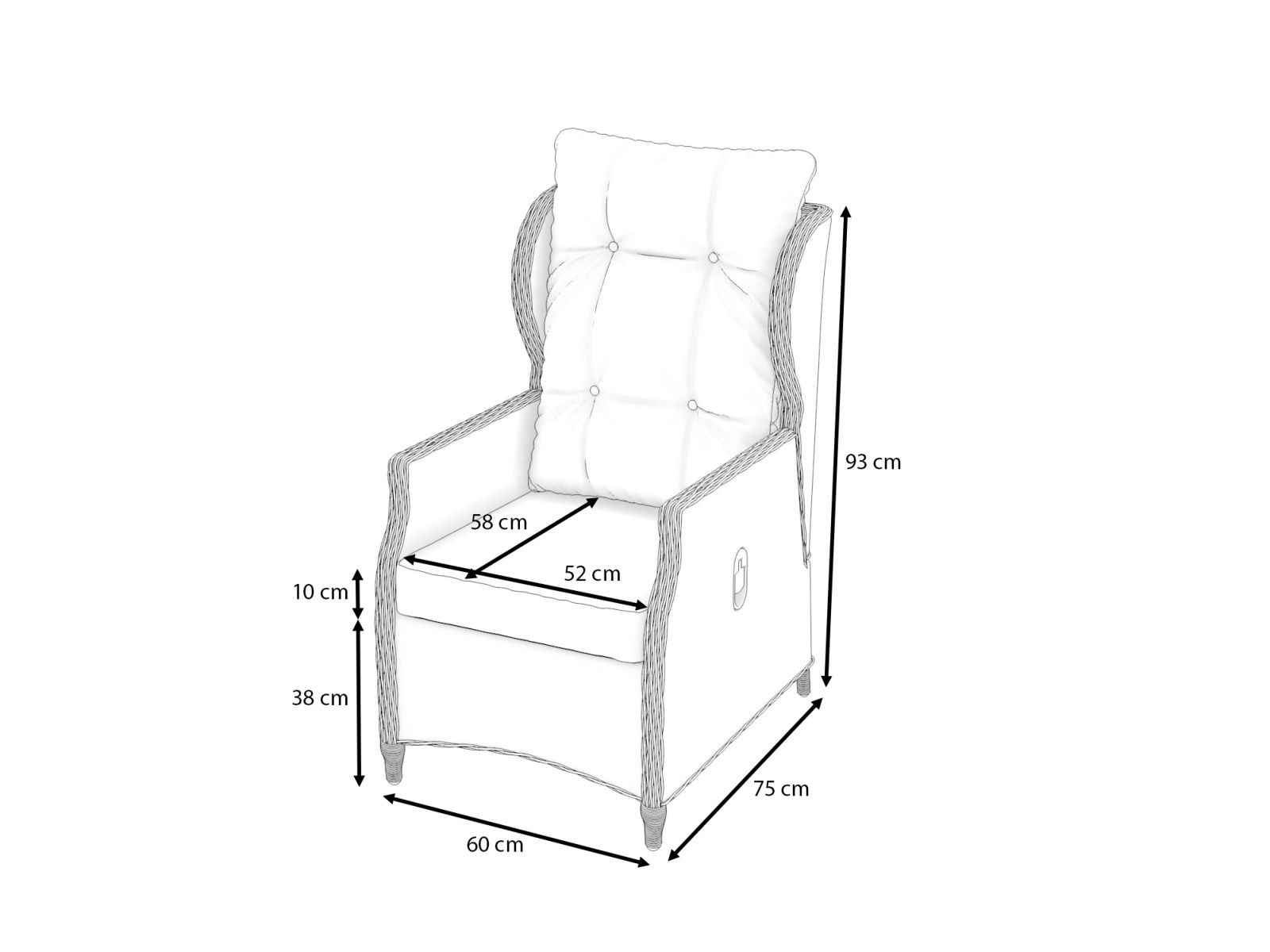 ARTELIA - Polyrattan Sessel BARIYA günstig kaufen ...